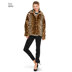 Burda Style Women's Fur Coat B6359 - Paper Pattern, Size 10-20