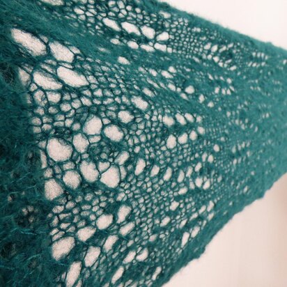 Lacy Leaves Shawl