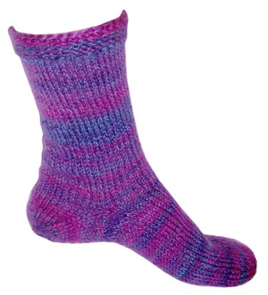 Something Different No-Purl Socks