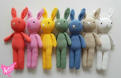Amigurumi Bunny Pattern by WhimsyHen