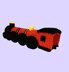 Hogwarts Express train Smartie chocolate holder