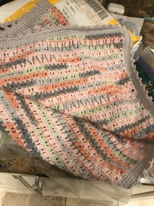 Baby girl blanket