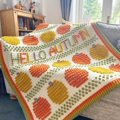 Hello Autumn Blanket