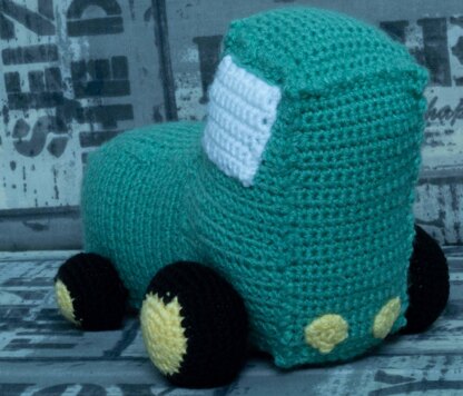 Amigurumi Häkelanleitung Traktor Terry