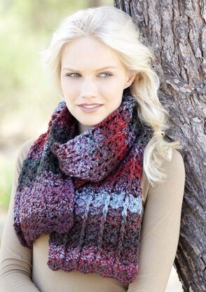 Hats, Scarf and Wristwarmers in Hayfield Colour Rich Chunky - 7293 - Downloadable PDF