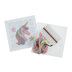 Trimits Unicorn Cross Stitch Kit - 13 x 13cm