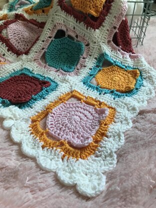 Kitty Cat Granny Square