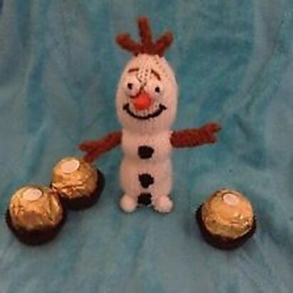 Frozen Olaf inspired Ferrero Choc Cover