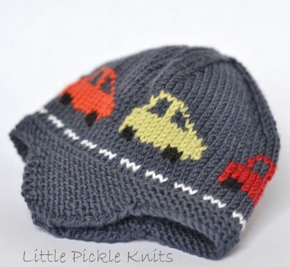 Little Cars Aviator Knitting pattern by Little Pickle Knits | LoveCrafts