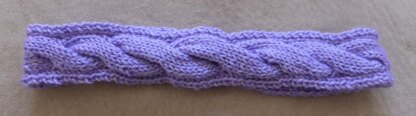 Hazel - three cabled headbands