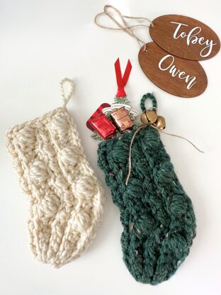 The Puff Stitch Stocking 098