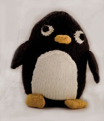 Penelope Penguin in Cascade 128 Superwash - C204