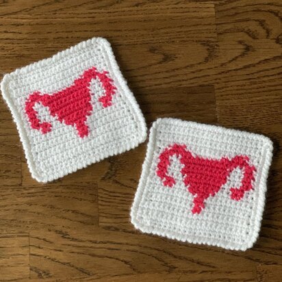 Uterus Coasters