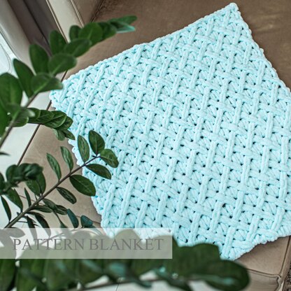 Mini Rhombs Blanket Pattern