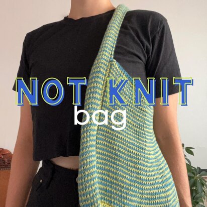 Not Knit Bag: Tunisian Crochet