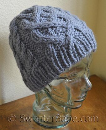#183 One-Ball Chunky Cabled Hat