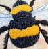 Oh Sew Bootiful Thread Painted Bee Embroidery Kit - 6in