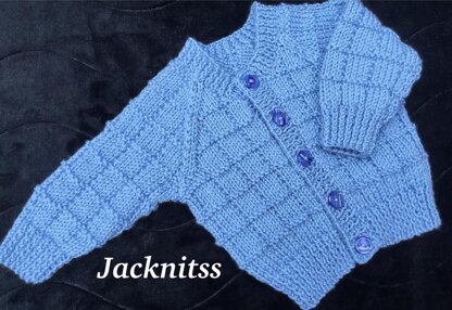 All Square Baby Cardigan