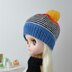 Three knitted hat for Blythe
