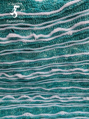 Sea Breeze Baby Blanket & Lap Blanket