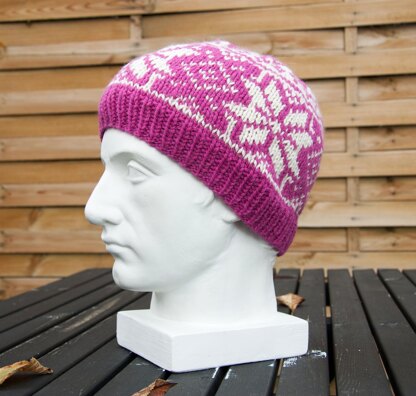 PINK ROSE Beanie