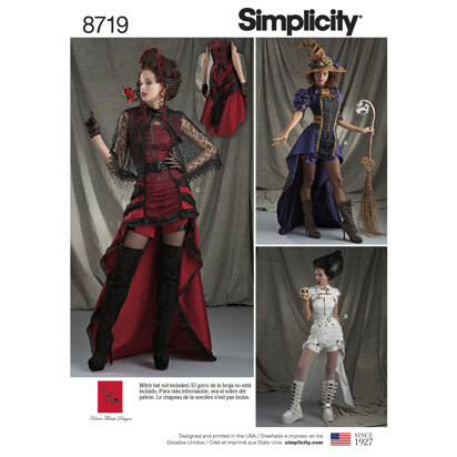 Simplicity 8719 Women's Costumes - Sewing Pattern