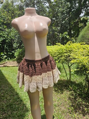 Crochet skirt