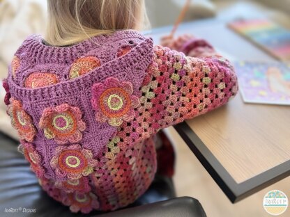 Awesome Blossom Kids' Cardigan