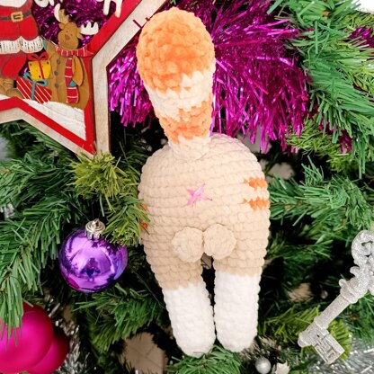 Christmas little cat butt