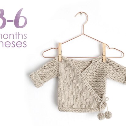 Size 3-6 months - Nur Crossed Jacket