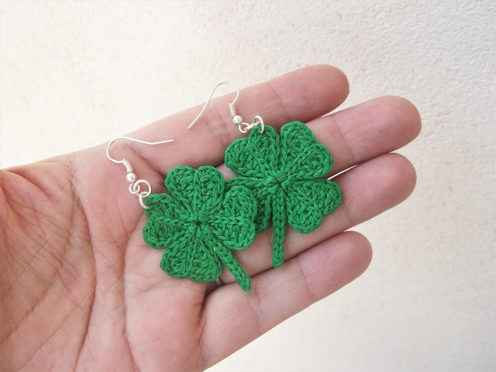 Shamrock earrings 2024