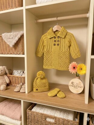 "Enchanted" 3 piece coat set