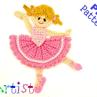 Ballerina 2 Applique