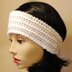 Beaded Headband Style Ear Warmer Crochet Pattern
