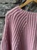 Matilda V-neck brioche sweater