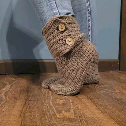 Crochet Adult Boots / Slippers