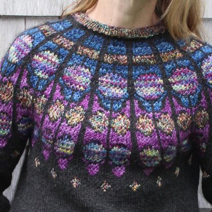 Rose Window Pullover #1