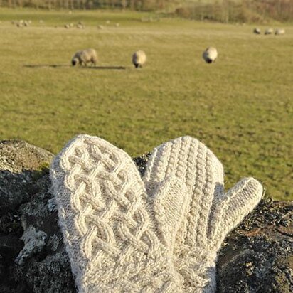 Iona Mittens - knitting pattern