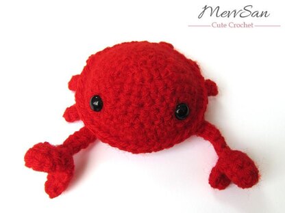 Amigurumi Crab