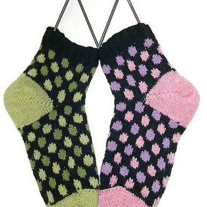 Playful Polka Dot Socks