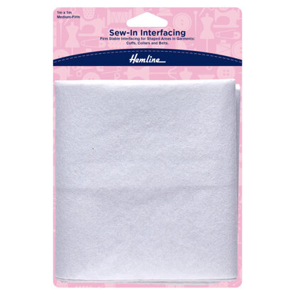 Hemline Sew-In Interfacing: 1m x 1m