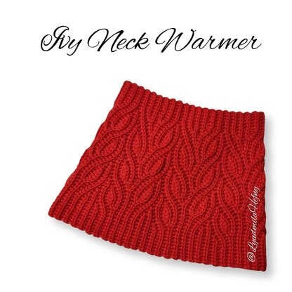 Ivy Neck Warmer Crochet pattern by Liudmyla Hefny | LoveCrafts