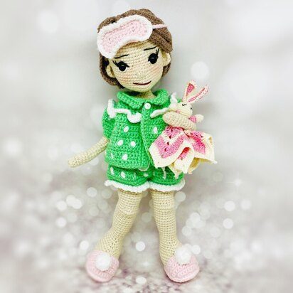 Amigurumi doll crochet pattern, Amigurumi girl, Crochet doll clothes