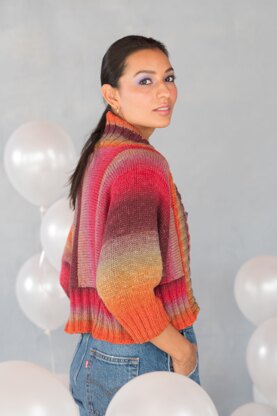 Conus Cardigan in Berroco Bozzolo - Downloadable PDF