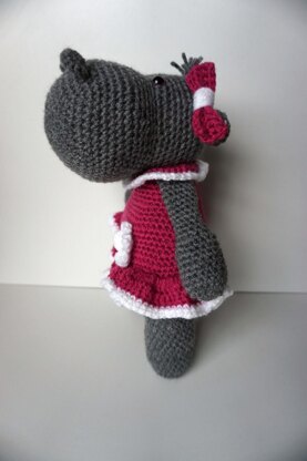 Crochet Pattern Hippo Bertha!