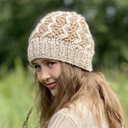 The Agnes chunky beanie