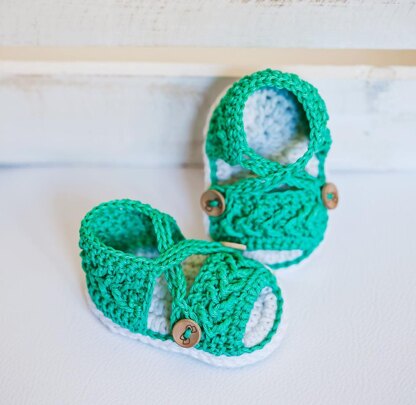 Chevron Sandals