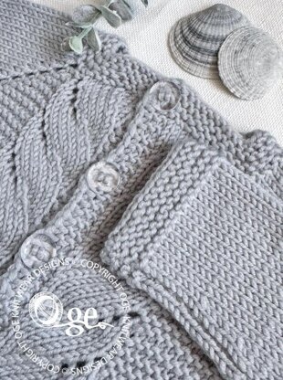 Aneby Cardigan and Hat - P263