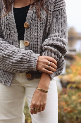 Nantucket Ribbed Cardigan