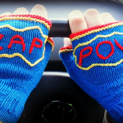 Supermitts! - knitting pattern